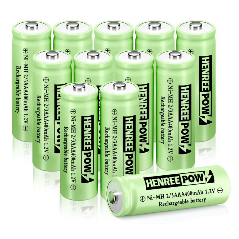 Henreepow 1,2 V 600mah aa ni-mh wiederaufladbare Batterien