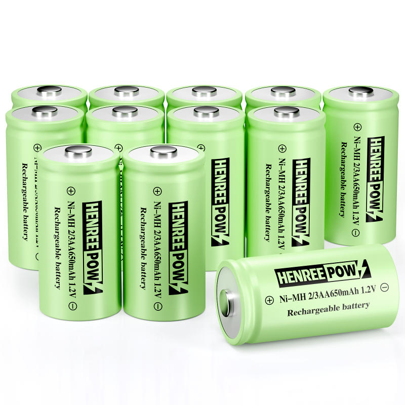 Henreepow 1,2 V 600mah aa ni-mh wiederaufladbare Batterien